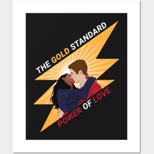 West Allen: The Gold Standard is Power of Love (Dark) Posters and Art